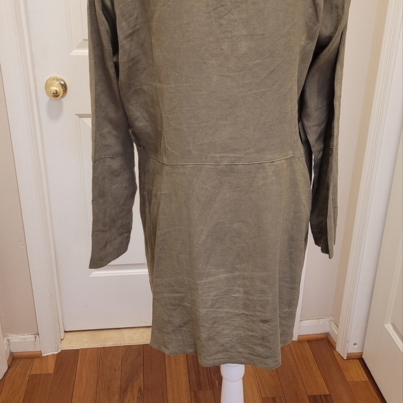 100%linen jacket By Animal sleeves long - Picture 8 of 12